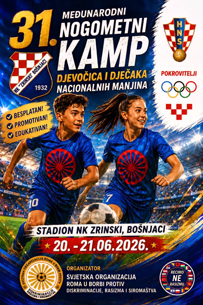 31. Međunarodni nogometni kamp za dječake i djevojčice u Bošnjacima!